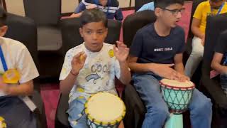 Drum Jam Session with Kids  SRF  Team Building  Employee Engagement [upl. by Orsini]