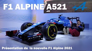 Nouvelles couleurs Alpine F1 2021  Châssis Précedent [upl. by Chambers]