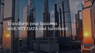 Transform your business with NTT DATA and Salesforce [upl. by Sarette]