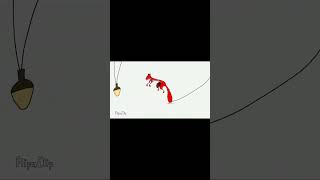 Foxy and the black wire shorts capcut flipaclip blackwire memes remix foxy fox animation [upl. by Atiloj]