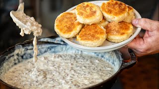 Southern Sausage Gravy and Biscuits Secrets Revealed [upl. by Gustafson]