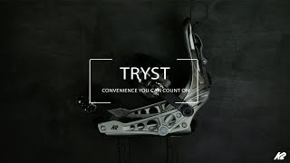 K2 Cinch Tryst Binding  2019 Snowboard Bindings [upl. by Nwahsud]