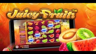 Juicy Fruits Slot Bonus Buy EPIC WIN casino slot bonus [upl. by Lounge992]