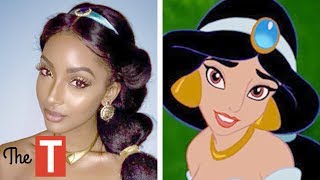 10 Disney Princess Stories IN REAL LIFE [upl. by Drhcir]