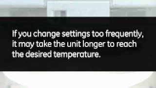 Adjusting Bottom Freezer Refrigerator Temp Controls  Actual Interior [upl. by Hodgson]