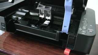 How to Change Ink in a Canon Printer [upl. by Letnohs]