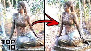 Top 10 Moving Statues That Scientists Cant Explain  Marathon [upl. by Cayser745]