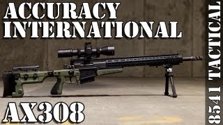 Accuracy International AX 308 Rifle Review [upl. by Draned]