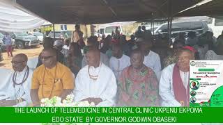 EKPOMA TELEMEDICINE CENTRAL CLINIC IN UKPENU [upl. by Ellyn]