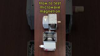 Magnetron testing with multimeter [upl. by Reppart]