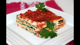 Lasagne épinards ricotta [upl. by Nahrut]