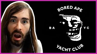 Moist Critical Reacts to BORED APE YACHT CLUB [upl. by Hsot]