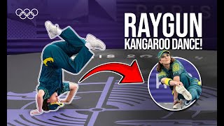 RACHAEL GUNN BREAKDANCING  B GIRL RAYGUN  RAYGUNN OLYMPICS [upl. by Ahsenet]