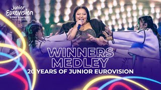 20 Years of Junior Eurovision  Winners Medley  JESC2022 [upl. by Sivi]