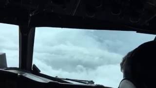 NOAA Hurricane Hunters Fly Into Hurricane Matthew [upl. by Anemij]