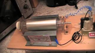 Selbst gebauter Ionenmotor  Vorführung [upl. by Retlaw]