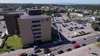 Coffman Engineers Installs Logo on Anchorage Office Building [upl. by Mizuki]