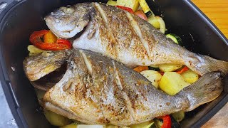 PEIXE DOURADA NA AIRFRYER [upl. by Yerbua]