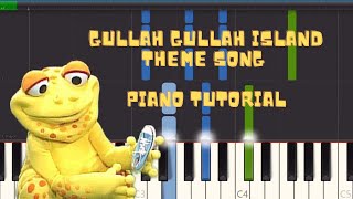 Gullah Gullah Island Theme Song Synthesia Piano Tutorial With Sheet Music [upl. by Elysee]