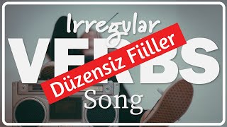 DÜZENSİZ FİİLLER  Irregular Verbs in English SONG nomaslive [upl. by Heidie]