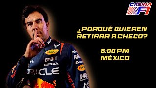 ¿Porqué quieren retirar a Checo Pérez  Cabina F1 [upl. by Bell505]