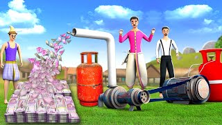 জাদুকরী গ্যাস সিলিন্ডার মোটর পাম্প  Magical Gas Cylinder Motor Pump Golpo Bangla Stories Maa Maa TV [upl. by Eldreeda]