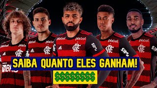 🔴Salários dos jogadores do Flamengo 2023 100 ATUALIZADOS  Os salários dos jogadores 2023 🔴 [upl. by Nehr]