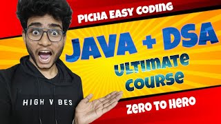 DSA course in Java for Free in Telugu  Part  1  Engineering Animuthyam [upl. by Leonore]