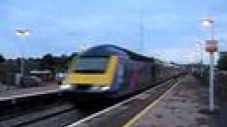 FGW HST through Didcot doing line speed 260606 [upl. by Selin]