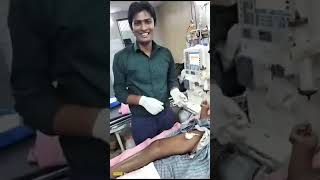 dialysis ke samay single use femoral catheter dalne ka Sahi [upl. by Neelahtak265]