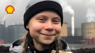 Greta Thunberg Oil Company Commercial AI [upl. by Dolley]