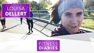 quotGanz entspanntquot einen Halbmarathon laufen  Louisa Dellert  Folge 16  Fitness Diaries [upl. by Ycam]