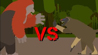 SNPMCB Gigantopithecus VS Dinopithecus [upl. by Luhey]