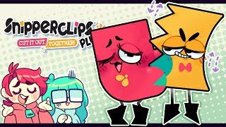 SAW ME UP GOOD  Snipperclips Plus  Jaltoid Games [upl. by Llevad]