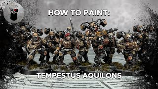 Contrast How to Paint Tempestus Aquilons [upl. by Demetre]