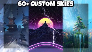 All My Custom Sky Overlays in 1 Pack 60 Skies 18116  Minecraft Texture Packs [upl. by Hcib]