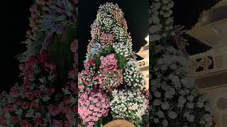 Flower show mysoredasara flowershow2024 flower lights dasara love viralvideo ambari shorts [upl. by Jayne]