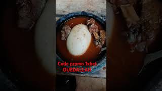 côté divoire restaurant africain repas ivoirien du foutou manioc [upl. by Belldame]