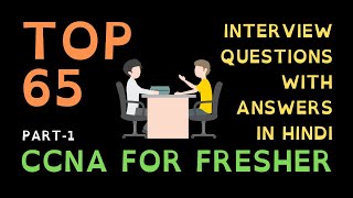 Top 65 CCNA Interview Questions  Network Engineer Interview Questions and Answers in Hindi  Part 1 [upl. by Lawtun393]