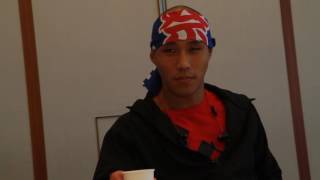 Erson Yamamoto  Part 1  Rizin GP 2016  Pre Fight Interview [upl. by Ehman]