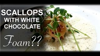 SCALLOPS amp WHITE CHOCOLATE Heston Blumenthal Cookbook [upl. by Katherin479]