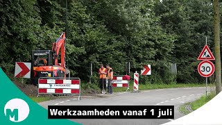 Nieuwe wegwerkzaamheden in Schijndel en Veghel I Omroep Meierij [upl. by Adnoloy]