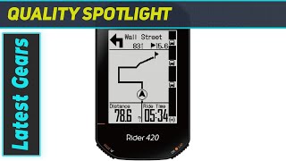 Bryton Rider 420e GPS Cycle Cycling Computer The Ultimate Cycling Companion [upl. by Esten]