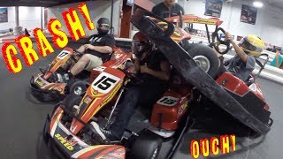 Karting crash compilation  bonus WOW9 [upl. by Krenek]