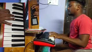 Viswasam movie bgm Ajith movie keyboard cover keys AMAR ASWIN [upl. by Pammi]