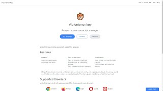 ViolentMonkey an open source alternative to TamperMonkey [upl. by Dacia]