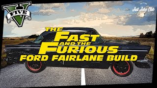 Fate Of The Furious  Ford Fairlane Crown Victoria  GTA V Car Build Tutorial TORNADO [upl. by Hosbein]