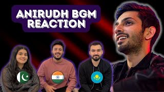 Anirudh Popular BGM Reaction ftMaster Vikram Rolex Beast Petta Vedalam Maari  4 Idiots React [upl. by Haldeman589]