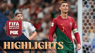 Portugal vs Uruguay Highlights  2022 FIFA World Cup [upl. by Bride]