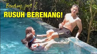 Trip to Bandung part 2 Rusuh Berenang [upl. by Anecusa]